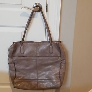 Hobo International Large Shoulder Tote Bag Gravel